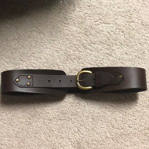 Size small Anthropologie corset belt Linea Pelle